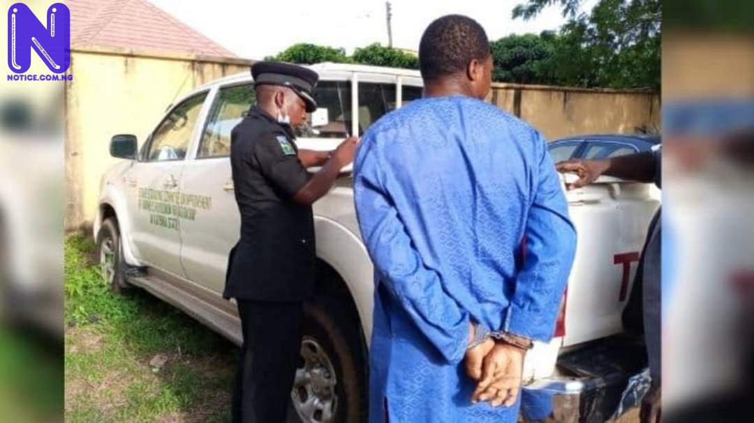 Police nab suspected serial car thief with stolen Katsina SSG’s vehicle 1BV8HKD1177408