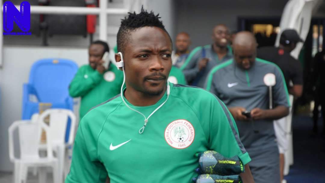 Ahmed Musa throws captain’s armband on pitch as Nigeria fail to defeat Cameroon AHMED-MUSA