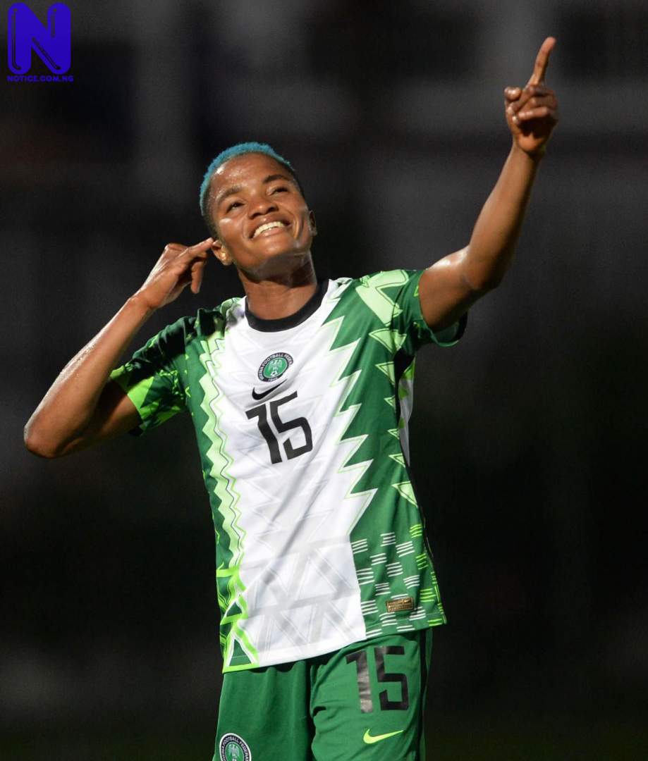 Ajibade leads Super Falcons versus Japan, Plumptre, Nnadozie start - Friendly AJIBADE186756