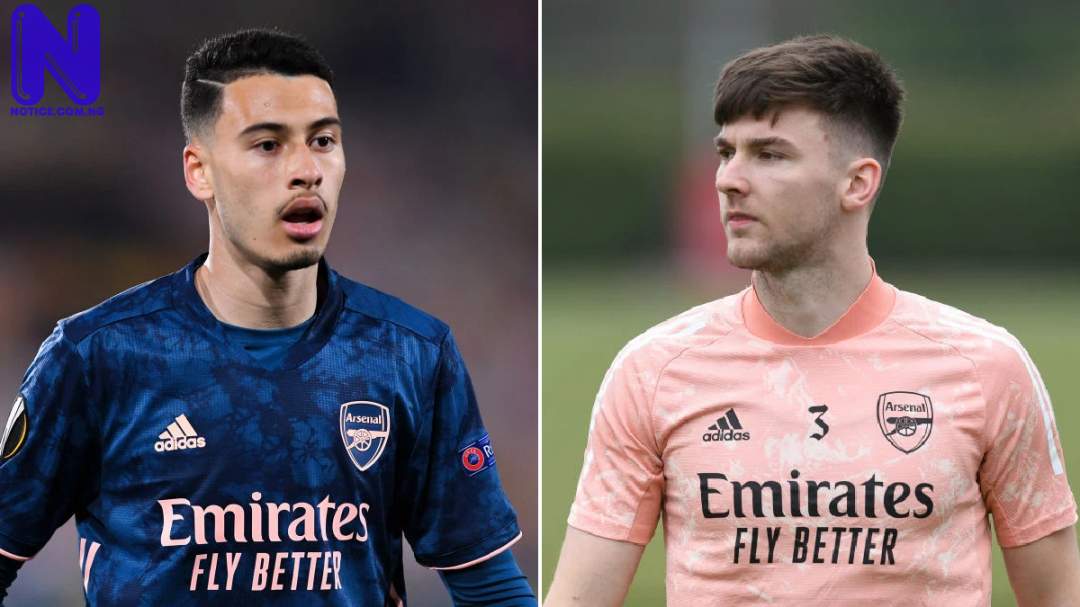 Arteta hints at issue between Martinelli, Tierney - EPL ARSENAL-GABRIEL-MARTINELLI-KIERAN-TIERNEY