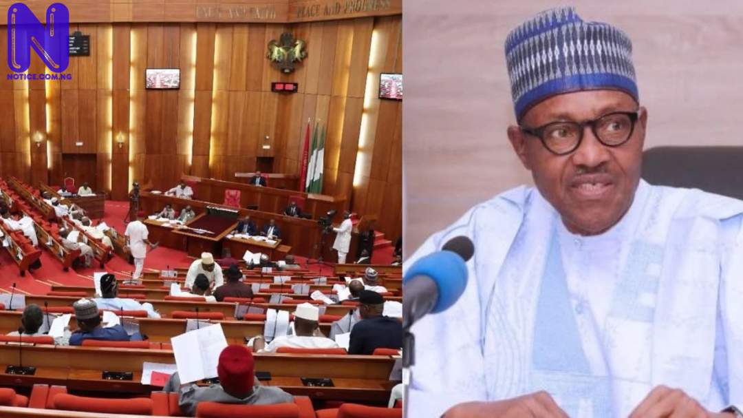 Senate receives Buhari's request to confirm Yakubu as INEC Chairman for second term B7MVQVEE