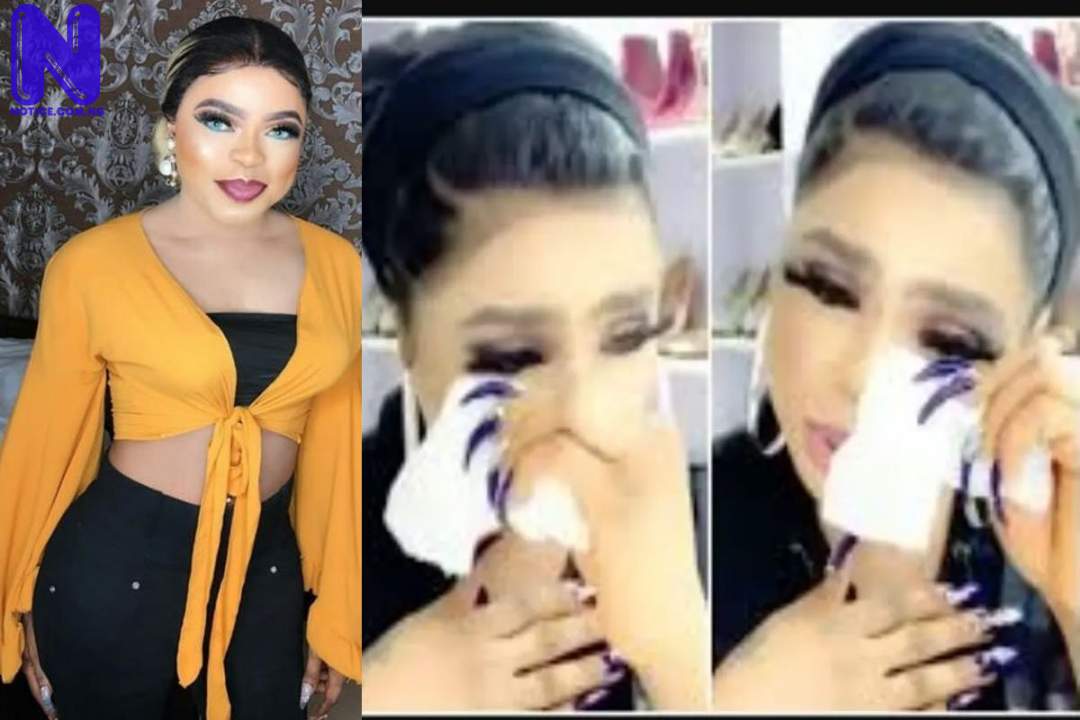 I want my life back – Bobrisky cries out after plastic surgery BOBRISKY-CRIES