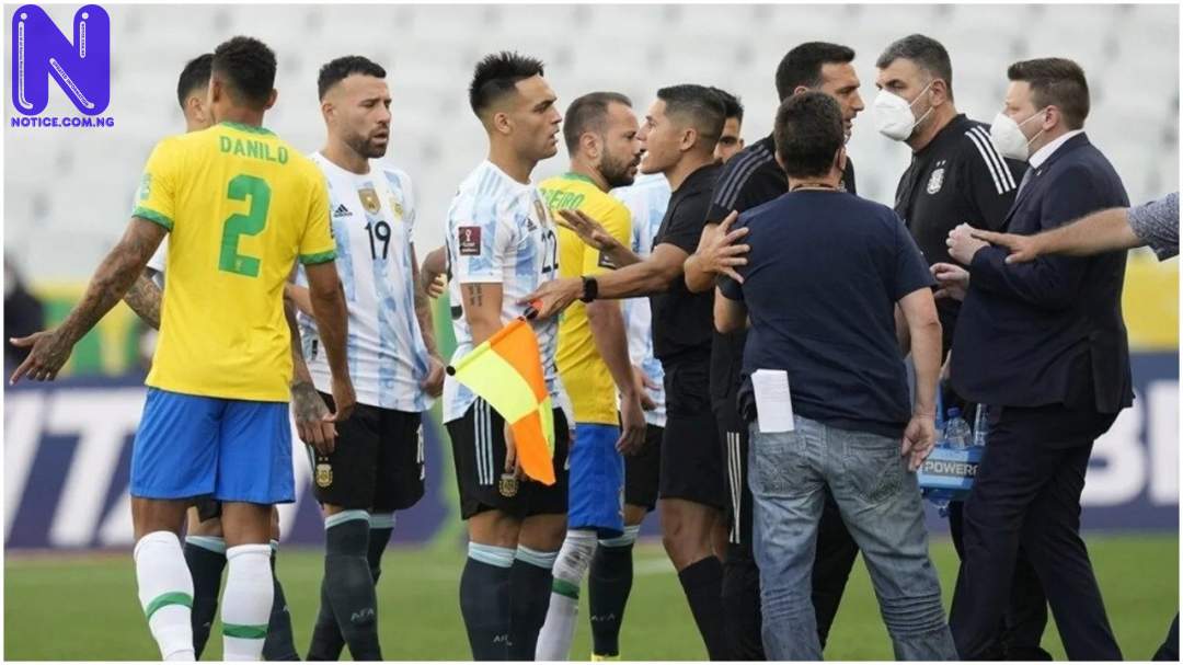 Brazil versus Argentina pre-World Cup friendly cancelled BRAZIL-VS-ARGENTINAUNKNOWN
