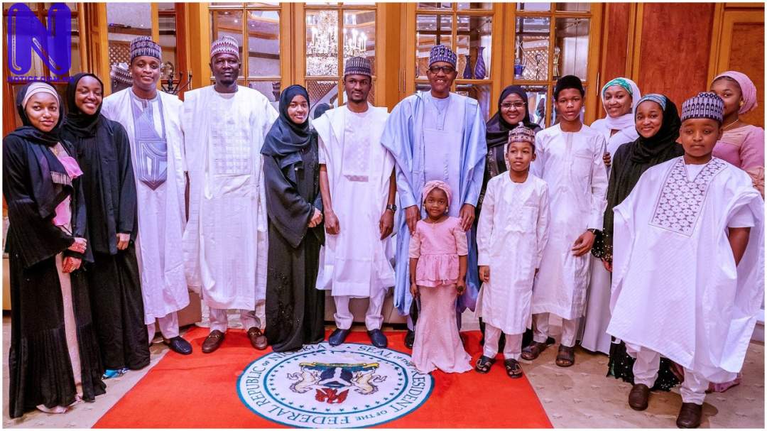 BUHARI-AND-FAMILY