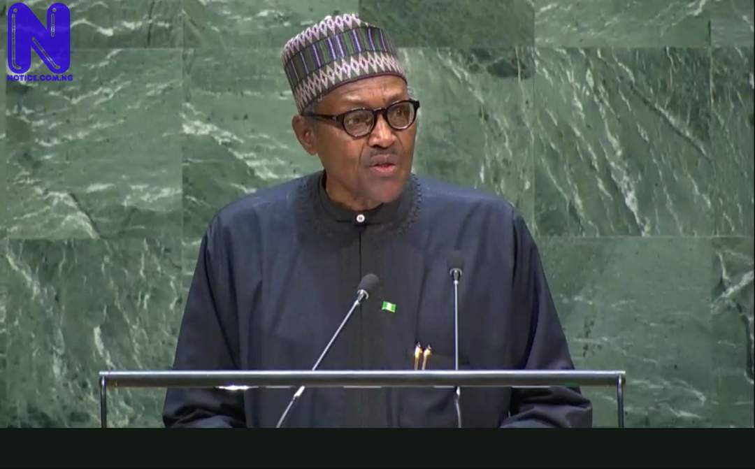 Nigeria is getting somewhere on security – Buhari tells Netherlands Prime Minister BUHARI-UN222855