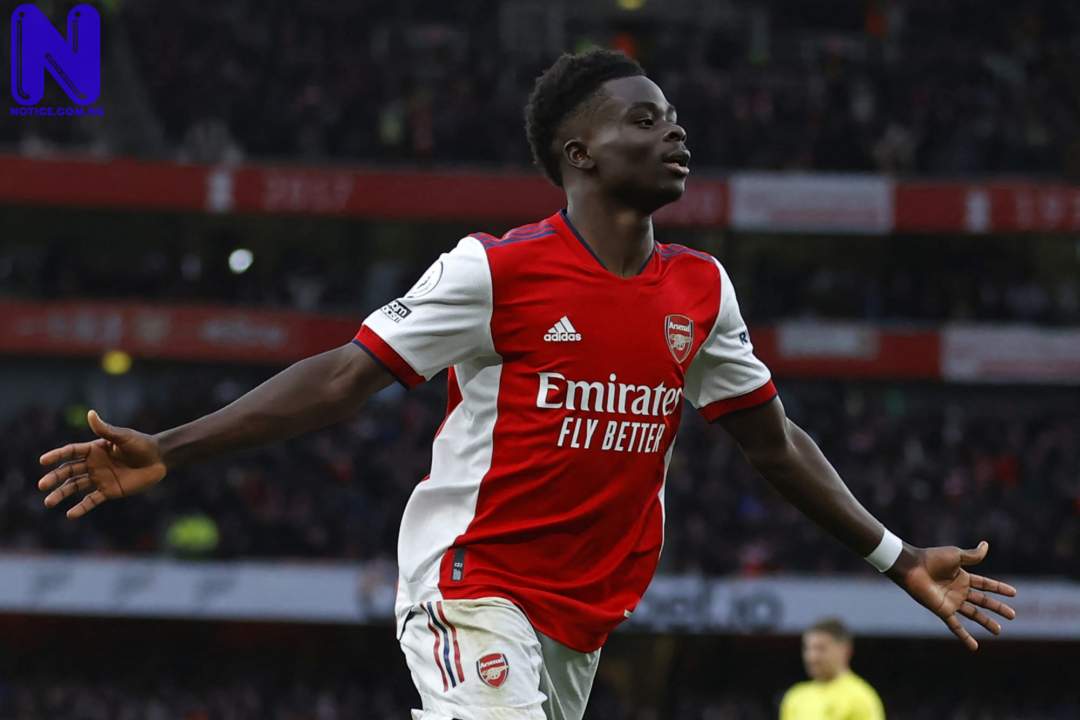 We run this place – Bukayo Saka mocks Tottenham after Arsenal win - EPL BUKAYO-SAKA151763