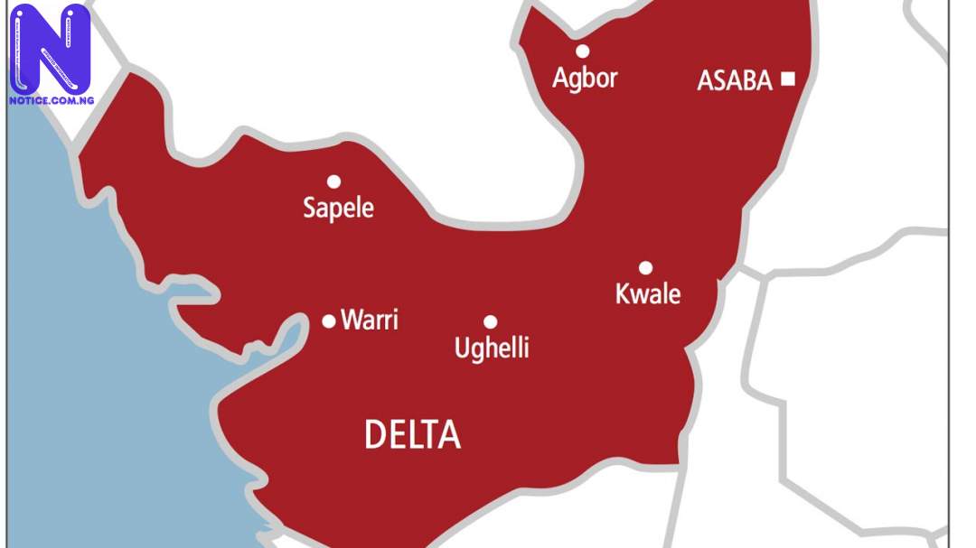 Tension in Delta Community as suspected cultists shoot two Vigilante men dead DELTA-MAP50492