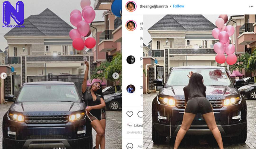 Dream Come True; BBNaija Angel Acquire new Range Rover few weeks after renting a house DREAM-COME-TRUE-BBNAIJA-ANGEL-ACQUIRE-NEW-RANGE-ROVER-FEW-WEEKS-AFTER-RENTING-A-HOUSE--131969