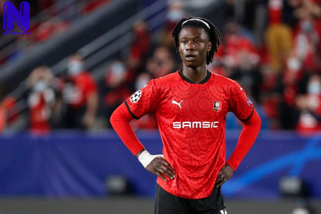 Rennes confirm they are ready to sell Camavinga to Man Utd EDUARDO-CAMAVINGA