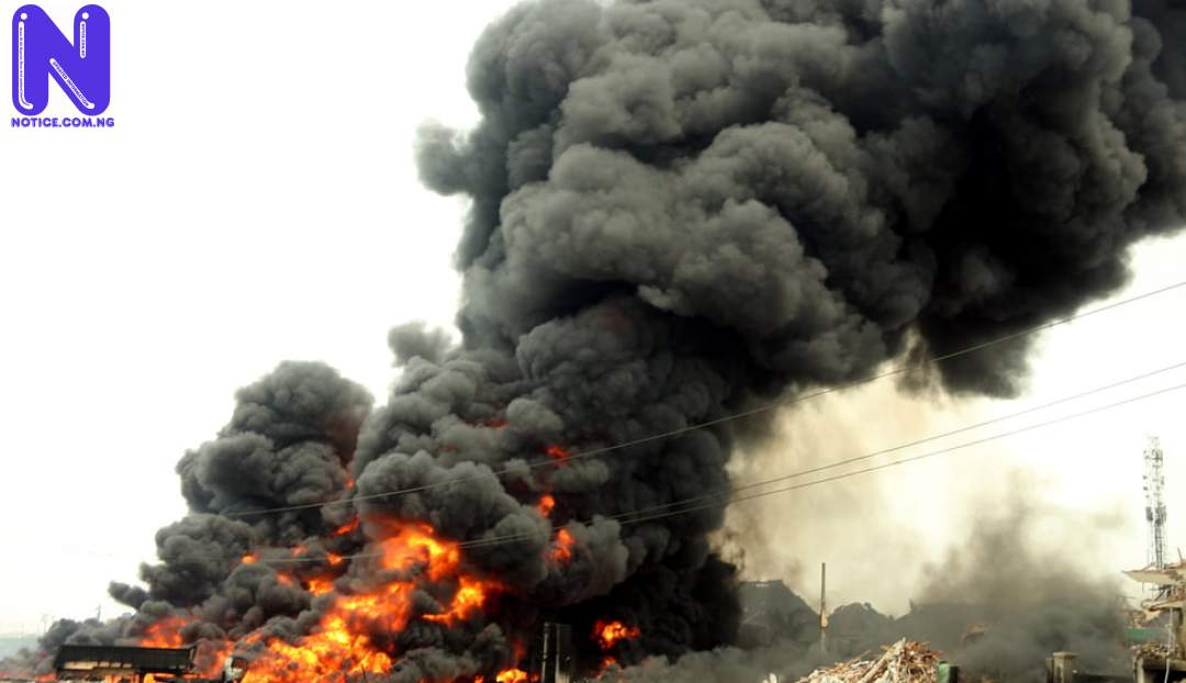 Double tragedy as gas explosion lands four in hospital - Kogi flood EXPLOSION-ABUJA62814