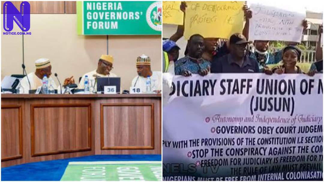 Between governors, JUSUN and trampling of Nigeria’s Constitution GOVERNORS-N-LAW