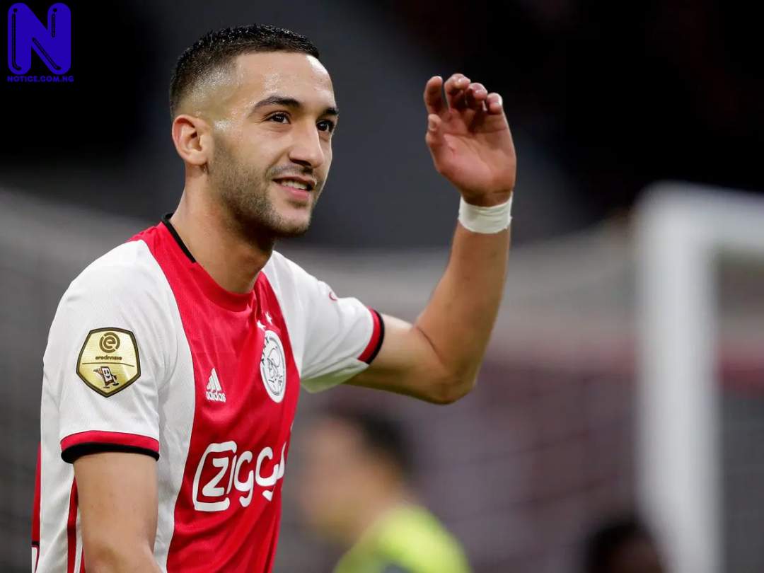 Ziyech mocks Chelsea team-mate at pre-season training - EPL HAKIM-ZIYECH
