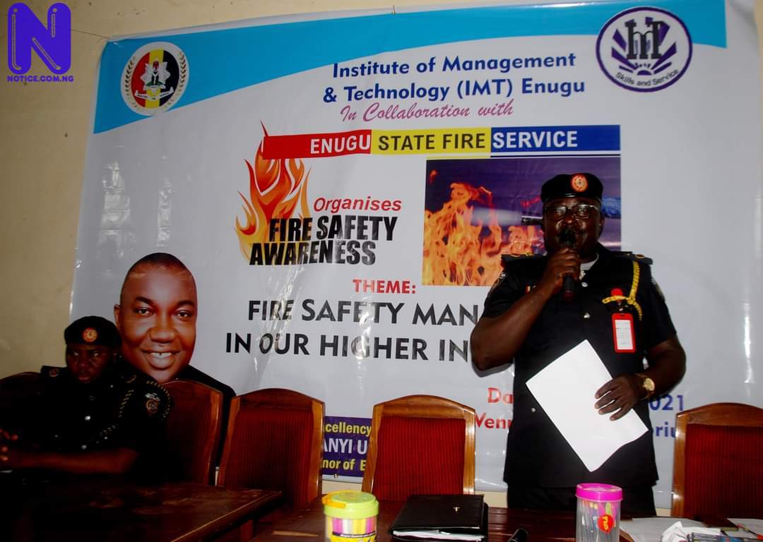 Enugu Government lectures students, others on fire prevention measures - Safety IMG-20210610-WA0066
