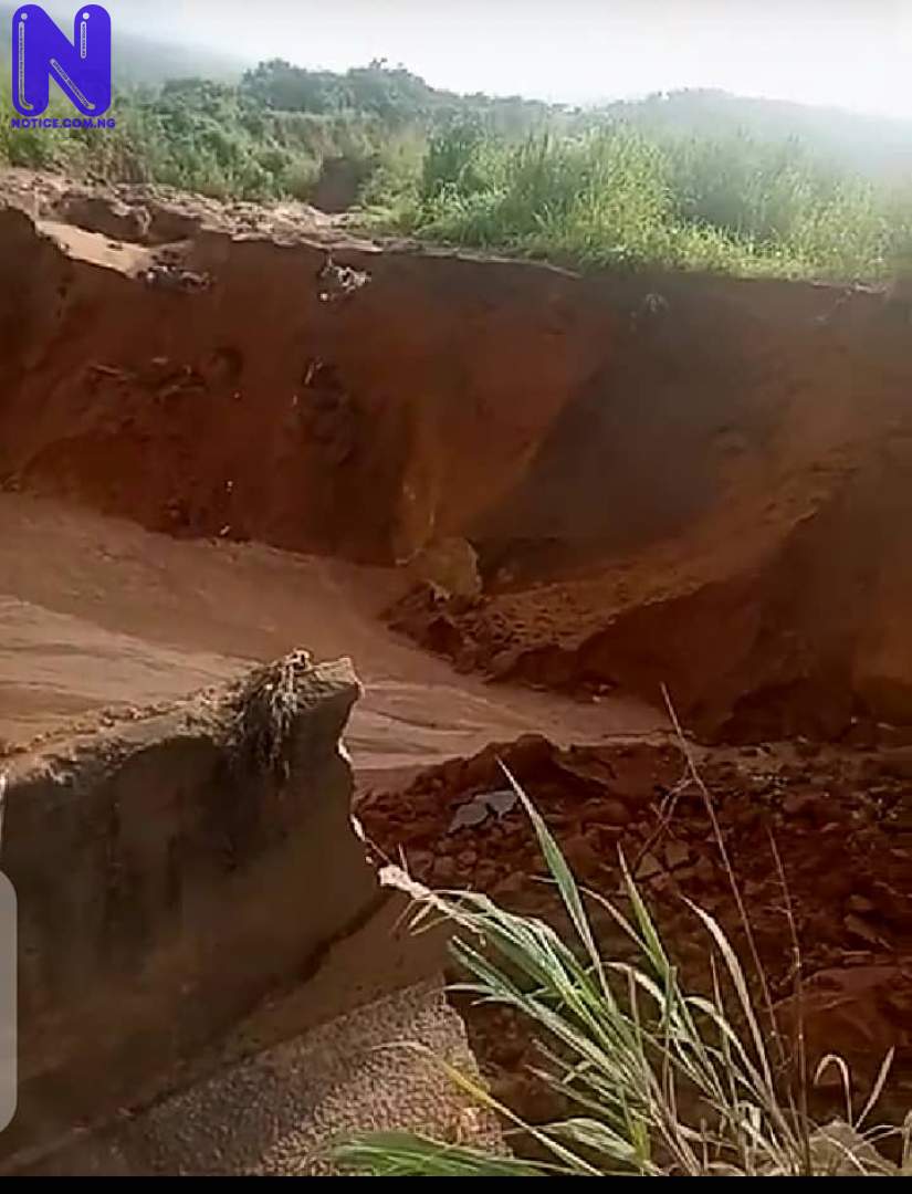 Community begs for assistance as erosion cuts road, traps farmers IMG-20210712-WA0097