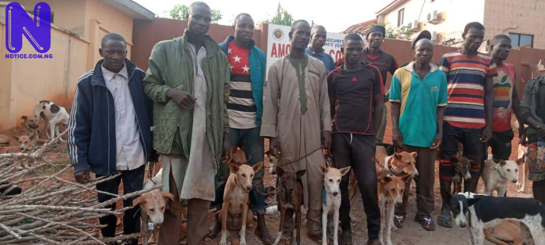 Amotekun arrestes 17 northerners with 35 dogs, charms, cutlasses in Ondo (PHOTOS) IMG-20220114-WA0005-163583