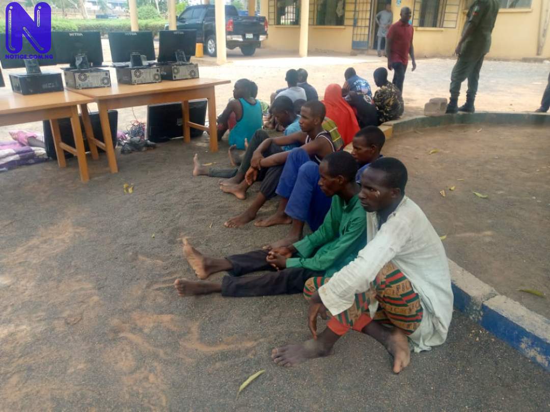 14 men arrested in Adamawa for alleged house-to-house robbery IMG-20220505-WA0000115841