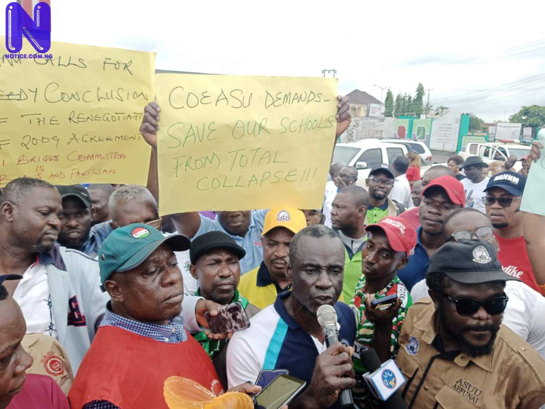 Ebonyi NLC accuses Buhari, Umahi of betrayal - ASUU strike IMG 20220726 103212 178-SCALED540524