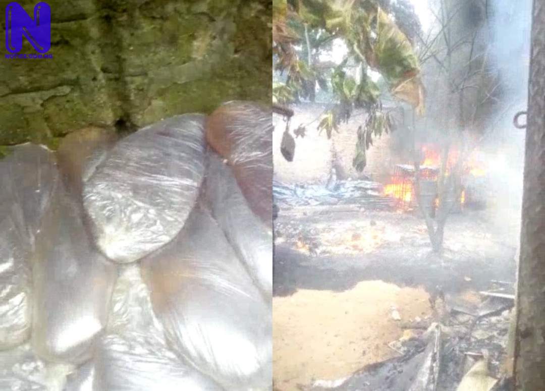 One injured as fire breaks out in illegal refining site in Rivers community IPIF3UM2221439