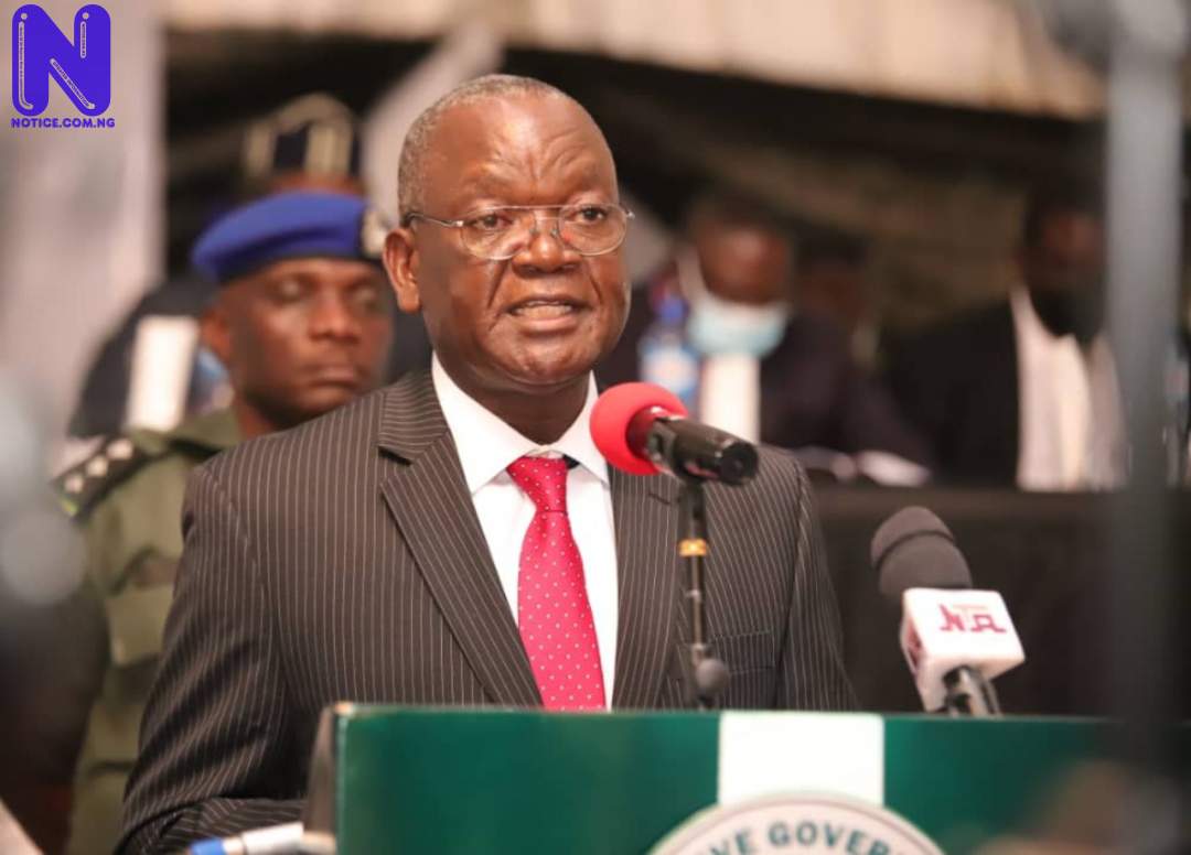  We’re rebuilding confidence in Nigerian People ahead of 2023 elections – Gov Ortom - PDP IRKMBZPU161635