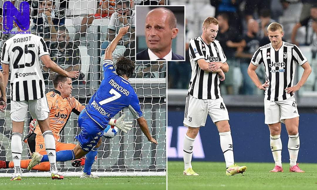 Juventus suffer shock defeat in first game after Ronaldo’s return to Man Utd JUVENTUS432147