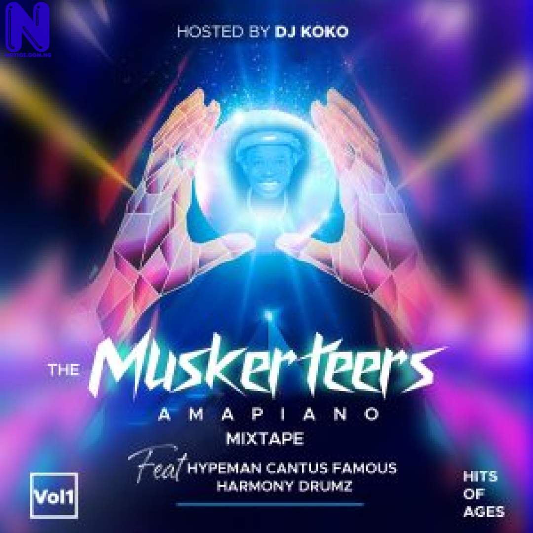 Download Mixtape: The Musketeers Amapiano Mixtape (Vol 1) Ft Hypeman Cantus Famous X Harmony Drumz KOKO-ART-FRONT-300X30022277