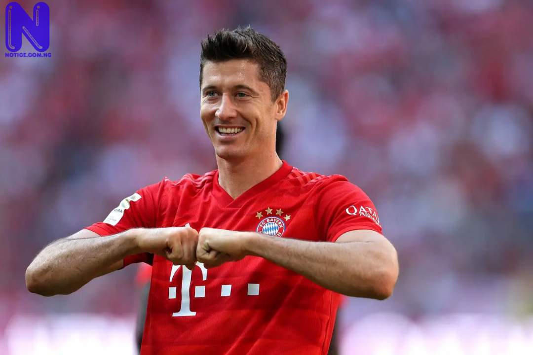 Guardiola set to switch Man City target from Harry Kane to Lewandowski - EPL LEWANDOWSKI