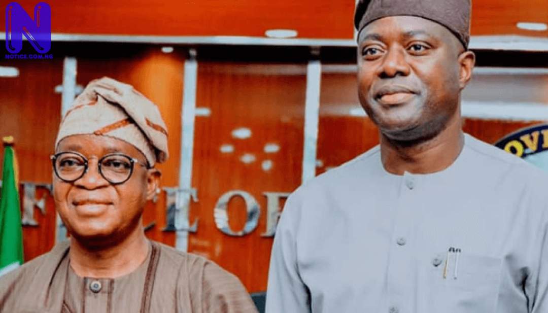 Oyetola, Makinde partner, flag off 91km Osogbo-Iwo-Ibadan road MAKINDE-AND-OYETOLA109624