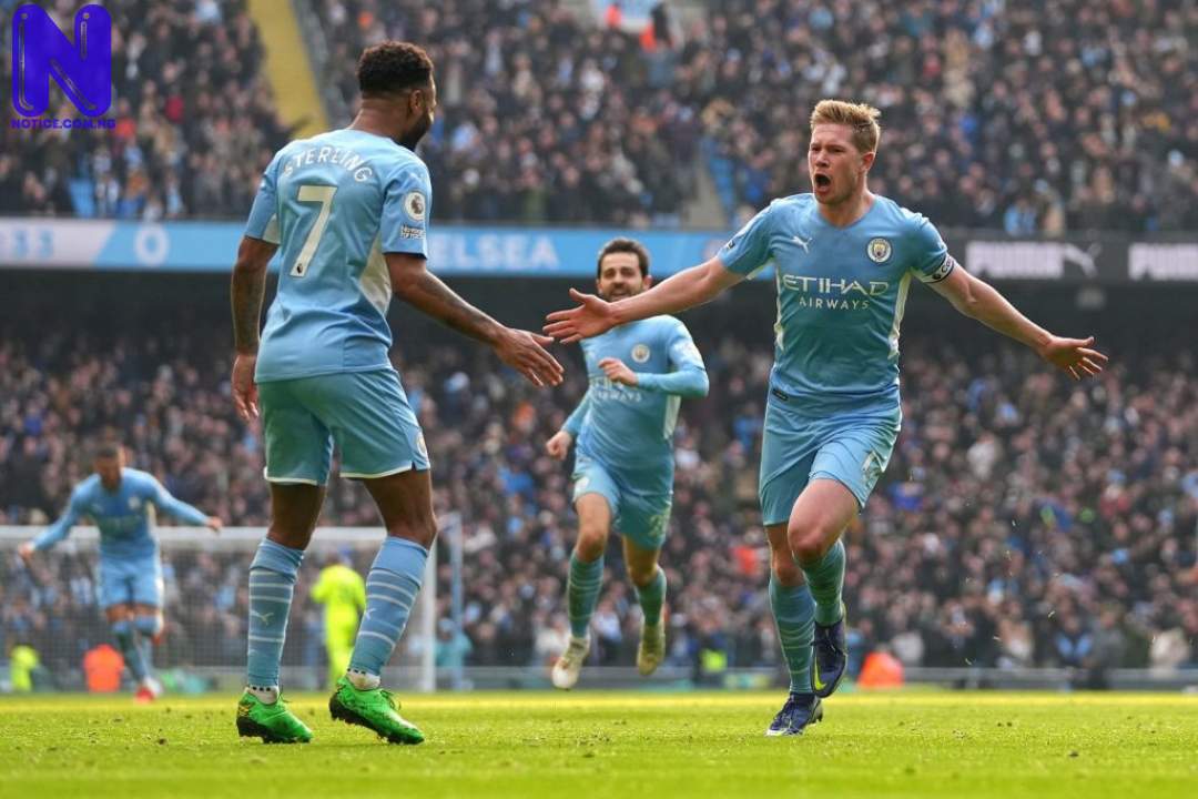 Manchester City beat Chelsea, go 13 points clear - EPL MANCHESTER-CITY119128