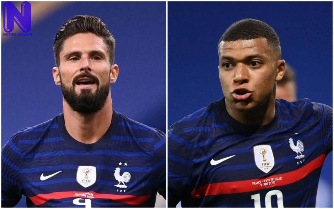 Pogba clears air on ‘rift' between France teammates - Mbappe versus Giroud MBAPPE-GIROUD