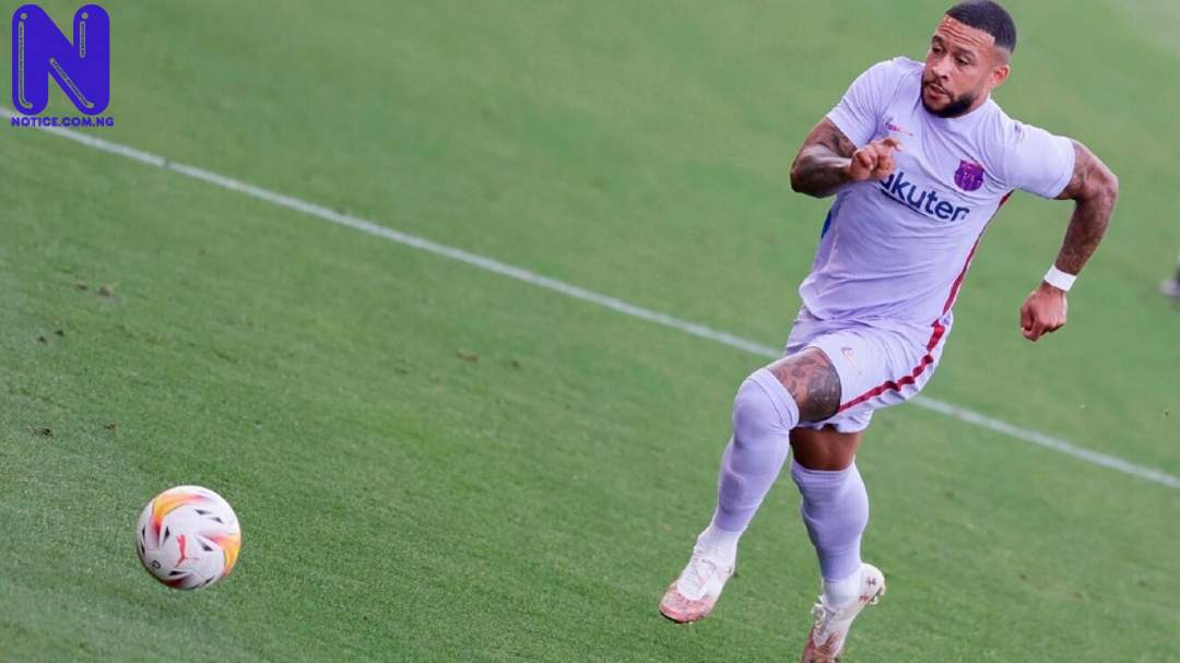 What Mempis Depay said behind scoring his first Barcelona goal MEMPIS-DEPAY105678