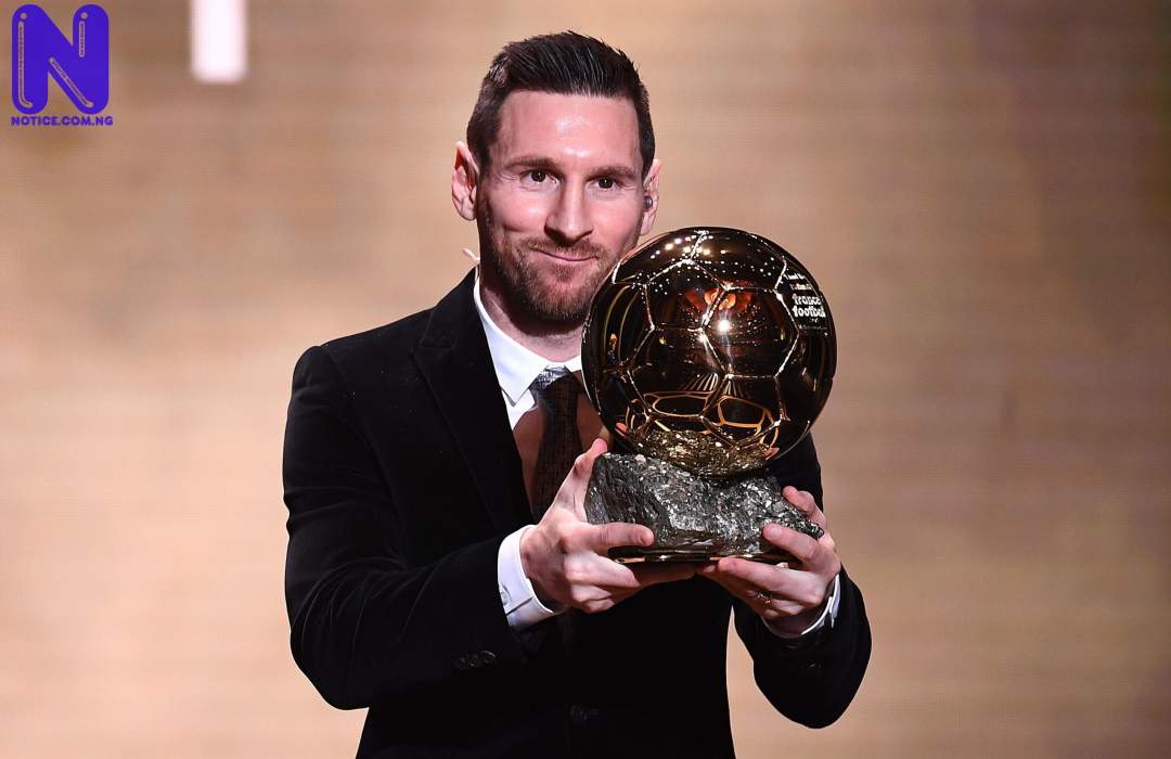 Ballon d’Or 2021: Messi wins record-extending seventh award MESSI-1513084