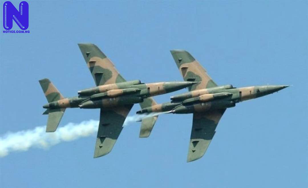 Nigerian military eliminates bandit leaders Alaji Gana, Halilu Buzu NAF-JETS-34845