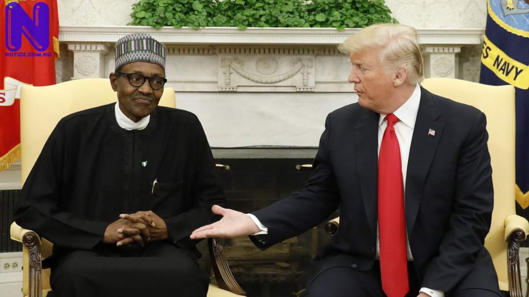 NIGERIA-TRUM-BUHARI-LIFELESS