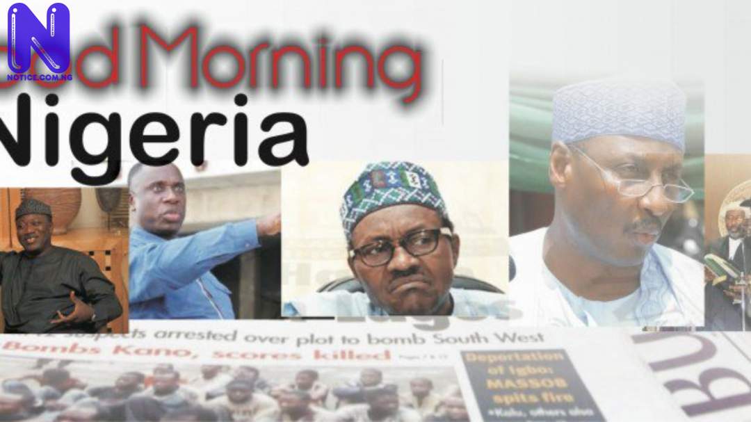  10 things you need to know this Wednesday morning - Nigerian Newspapers NIGERIAN-NEWSPAPERS-17065
