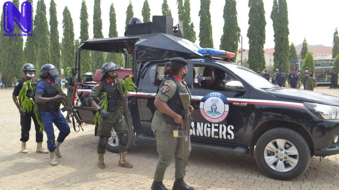NSCDC busts criminal hideout, recovers 33 guns, other items in Imo NSCDC194675