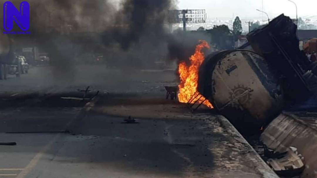 3 confirmed dead, 50 tricycles burnt in Adamawa tanker explosion ONITSHA-1-137224