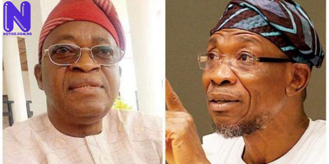 Aregbesola, Oyetola have not settled their differences – APC Youth Leader, Abosede OYETOLA-AND-AREGBESOLA106669