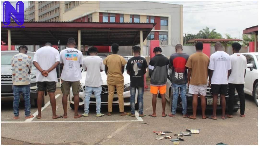 EFCC arrests 11 ‘Yahoo boys’ in Edo PJIMAGE-15200430