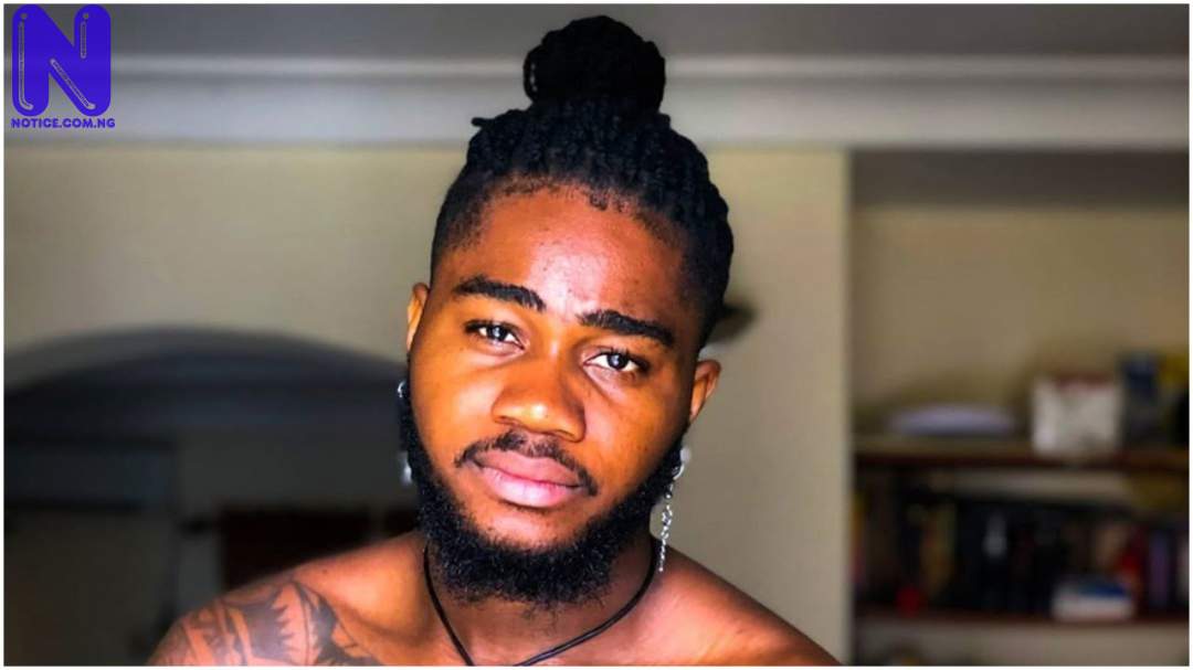 Reality Tv star, Praise reacts as fan accuses him of sleeping with Tolanibaj - BBNaija PRAISE71862