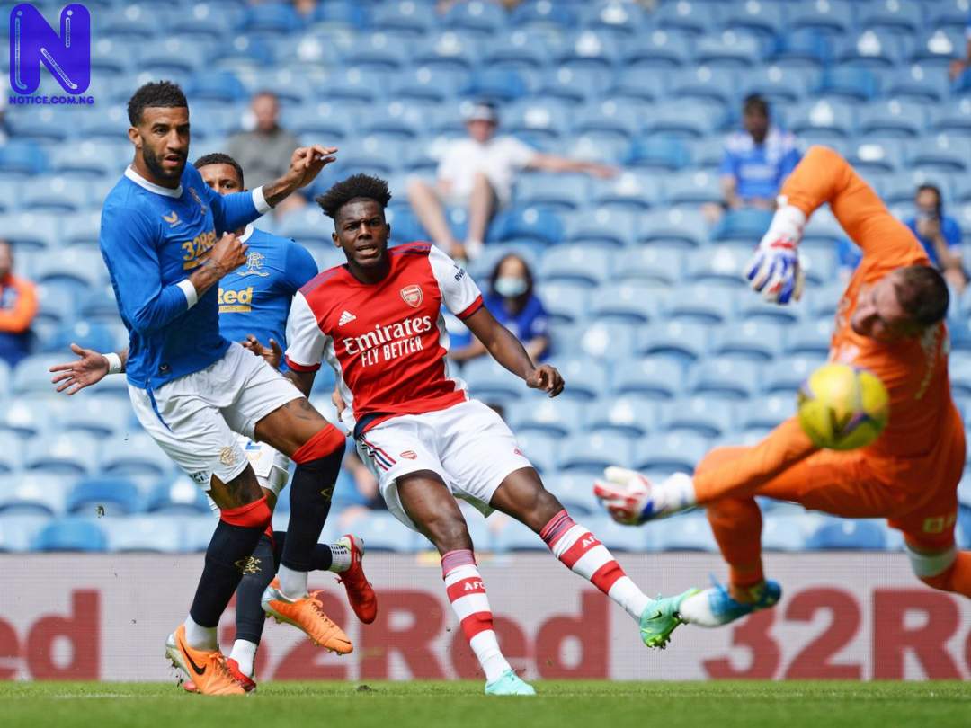 Gunners fail to win another pre-season match - Rangers versus Arsenal RANGERS-VS-ARSENAL