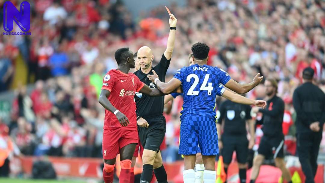 EPL told to stop Anthony Taylor from refereeing Chelsea games after Reece James’ red card RED-CARD120881