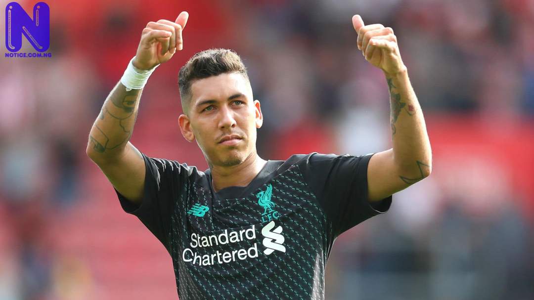 Liverpool receive £19.5m offer for Firmino to join new club - Transfer ROBERTO-FIRMINO-LIVERPOOL SRTVHDTX41TZ1H913XDD9H21P120585