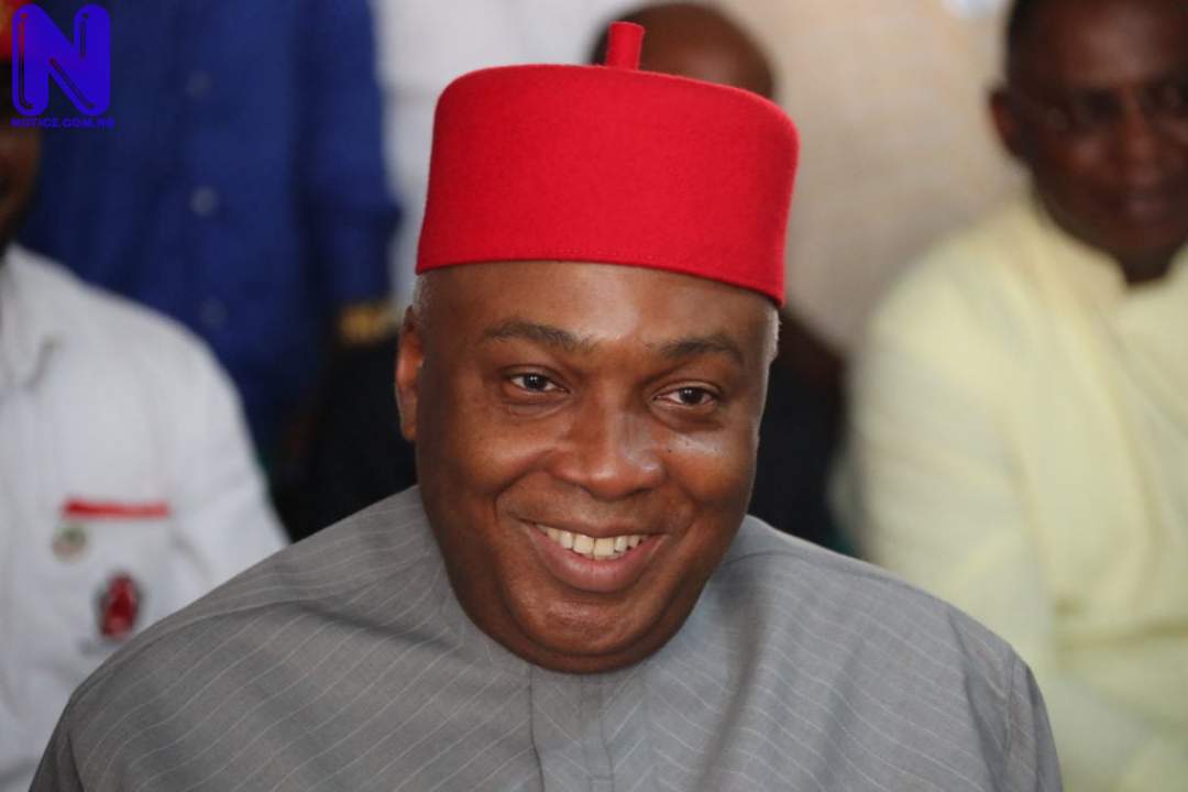 Saraki attends function in Abuja concerning reports of EFCC arrest for money laundering SARAKI61574