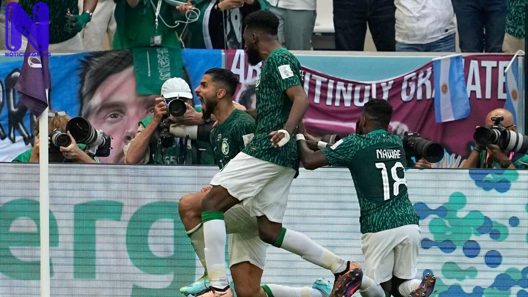  Ighalo, Musa celebrate Saudi Arabia's famous win over Argentina - Qatar 2022 SAUDI-ARABIA-598291