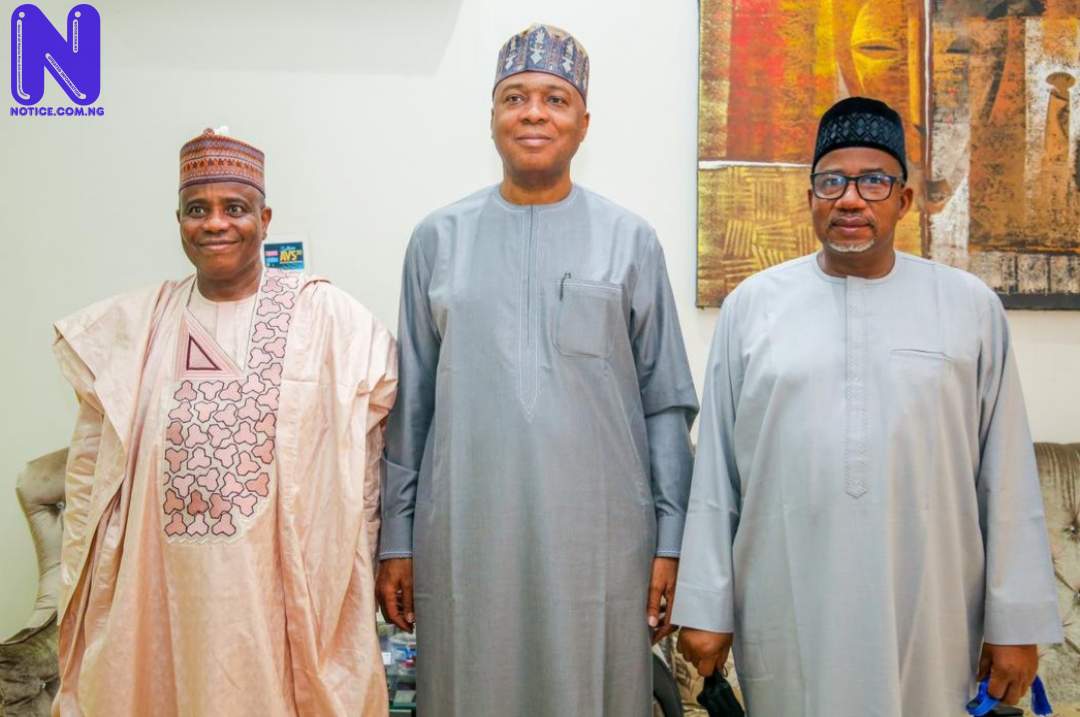 Saraki, Tambuwal, Mohammed meeting fuels ‘Atiku opposition’ - 2023 PDP ticket TAMBUWAL-SARAKI-MOHAMMED-1187809