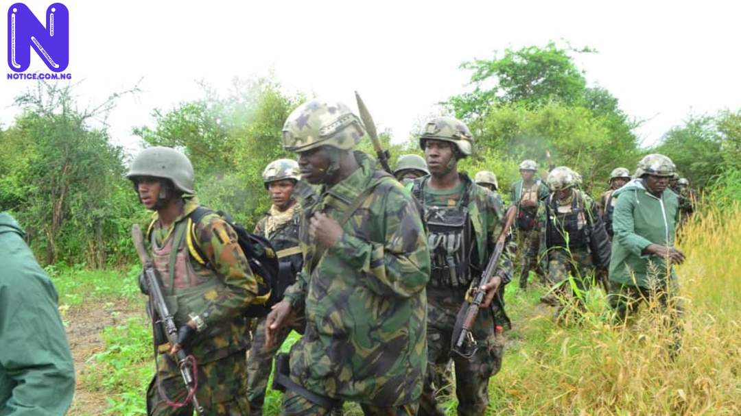 Troops on search for missing commander, neutralize two bandits, recover arms, ammunition TROOPS176372