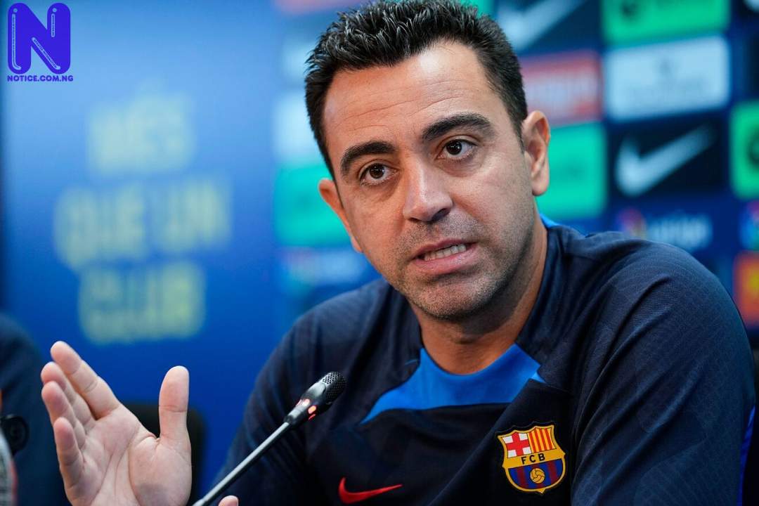 Barcelona boss, Xavi names three players he would like to coach XAVI141538