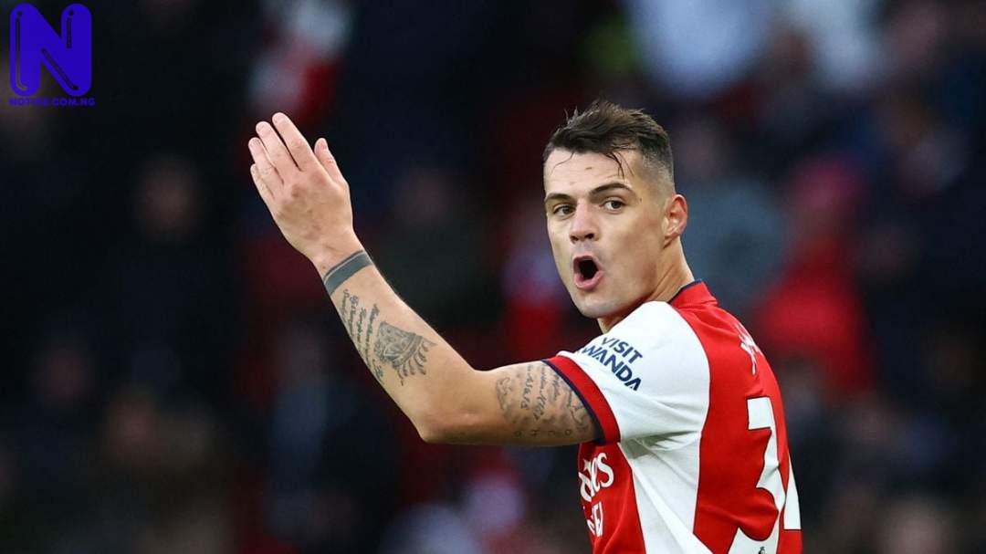 Arsenal midfielder, Xhaka wins Player of the Year award XHAKA-71134