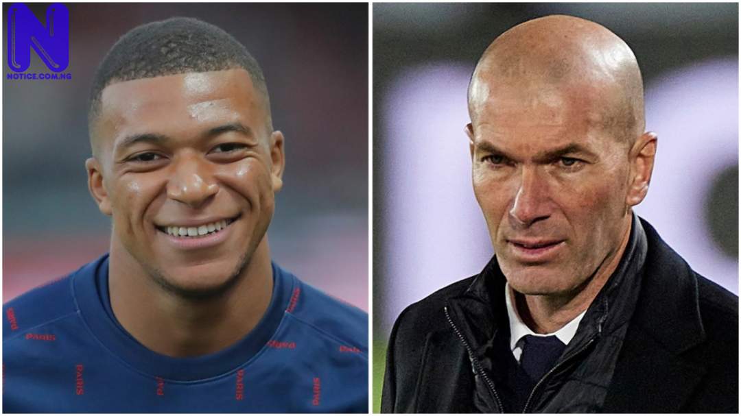 Mbappe to take Zidane’s iconic shirt number at Real Madrid ZIDANE-MBAPPE189182